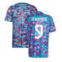 Real Madrid 2021-2022 Pre-Match Training Shirt (Pink) (DI STEFANO 9)