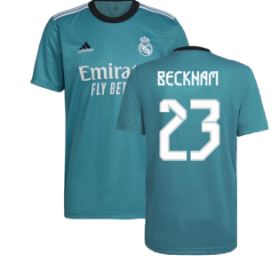 Real Madrid 2021-2022 Third Shirt (BECKHAM 23)