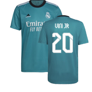 Real Madrid 2021-2022 Third Shirt (VINI JR 20)