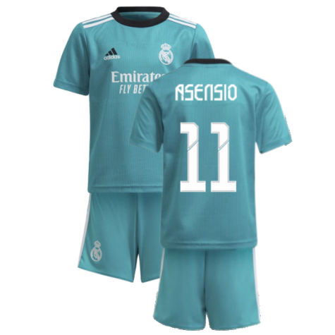 Real Madrid 2021-2022 Thrid Mini Kit (ASENSIO 11)