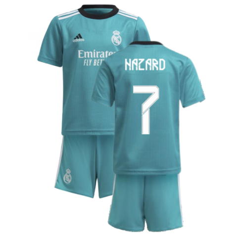 Real Madrid 2021-2022 Thrid Mini Kit (HAZARD 7)