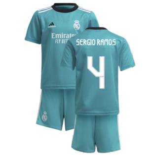 Real Madrid 2021-2022 Thrid Mini Kit (SERGIO RAMOS 4)