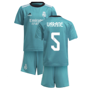 Real Madrid 2021-2022 Thrid Mini Kit (VARANE 5)