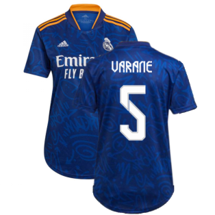 Real Madrid 2021-2022 Womens Away Shirt (VARANE 5)