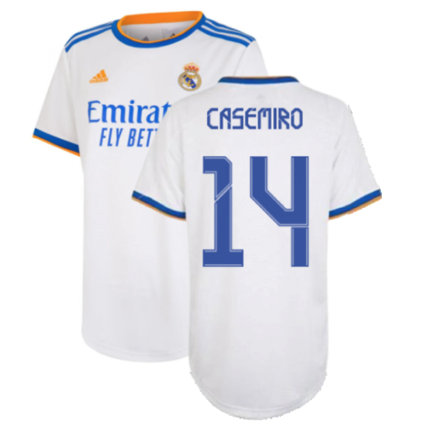 Real Madrid 2021-2022 Womens Home Shirt (CASEMIRO 14)