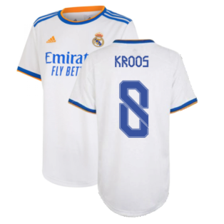 Real Madrid 2021-2022 Womens Home Shirt (KROOS 8)
