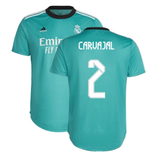Real Madrid 2021-2022 Womens Third Shirt (CARVAJAL 2)