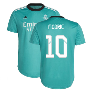 Real Madrid 2021-2022 Womens Third Shirt (MODRIC 10)