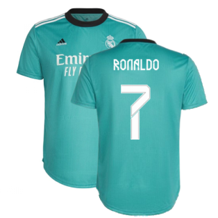 Real Madrid 2021-2022 Womens Third Shirt (RONALDO 7)