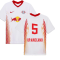 Red Bull Leipzig 2020-21 Home Shirt ((Excellent) S) (UPAMECANO 5)