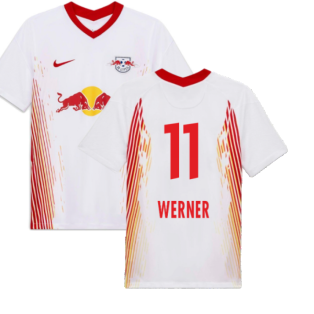 Red Bull Leipzig 2020-21 Home Shirt ((Excellent) S) (WERNER 11)
