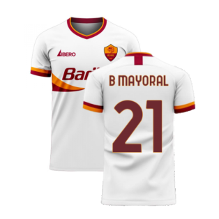 Roma 2020-2021 Away Concept Football Kit (Libero) (B MAYORAL 21)
