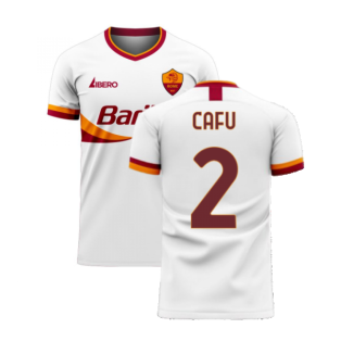 Roma 2022-2023 Away Concept Football Kit (Libero) (CAFU 2)