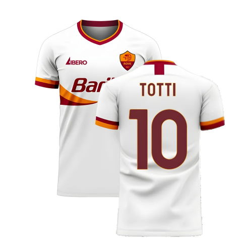 Roma 2025-2026 Away Concept Football Kit (Libero) (TOTTI 10)