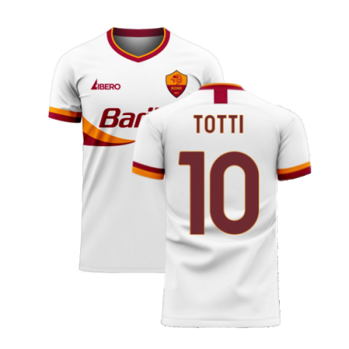 Roma 2025-2026 Away Concept Football Kit (Libero) (TOTTI 10)