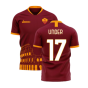 Roma 2023-2024 Home Concept Football Kit (Libero) - No Sponsor (UNDER 17)