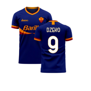 Roma 2023-2024 Third Concept Football Kit (Libero) (DZEKO 9) - Little Boys