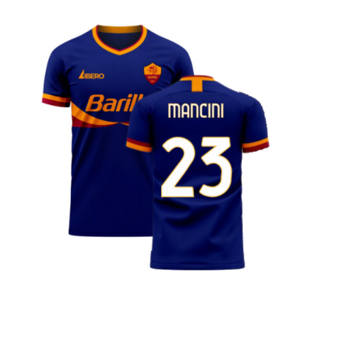 Roma 2023-2024 Third Concept Football Kit (Libero) (MANCINI 23) - Kids