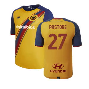 Roma 2021-22 Third Shirt ((Excellent) S) (PASTORE 27)