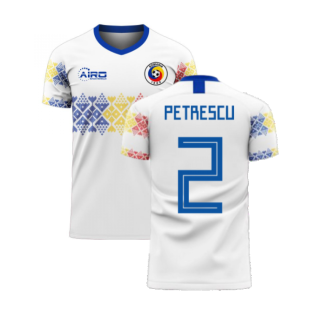 Romania 2022-2023 Away Concept Football Kit (Libero) (PETRESCU 2)