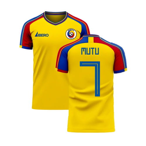 Romania 2025-2026 Home Concept Football Kit (Libero) (MUTU 7)