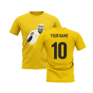 Ronaldo R9 Legend T-Shirt (Yellow) (Your Name)