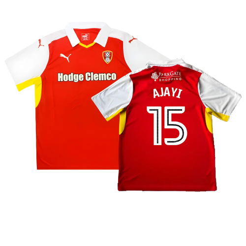 Rotherham 2016-17 Home Shirt ((Good) XL) (Ajayi 15)