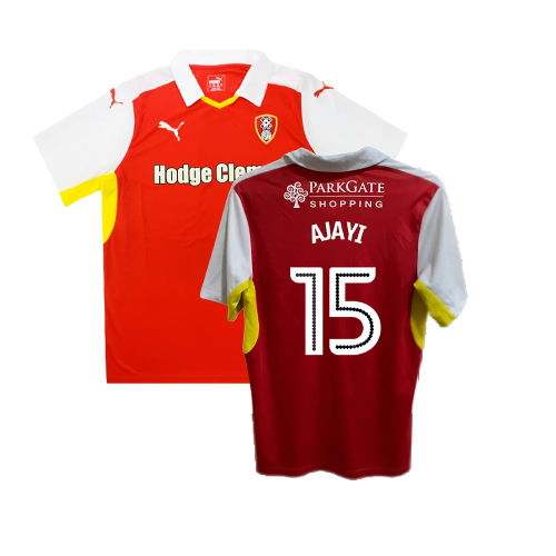 Rotherham 2016-17 Home Shirt ((Good) XL) (Ajayi 15)