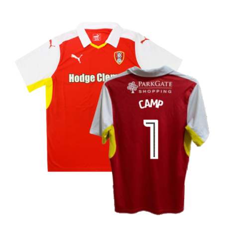 Rotherham 2016-17 Home Shirt ((Good) XL) (Camp 1)