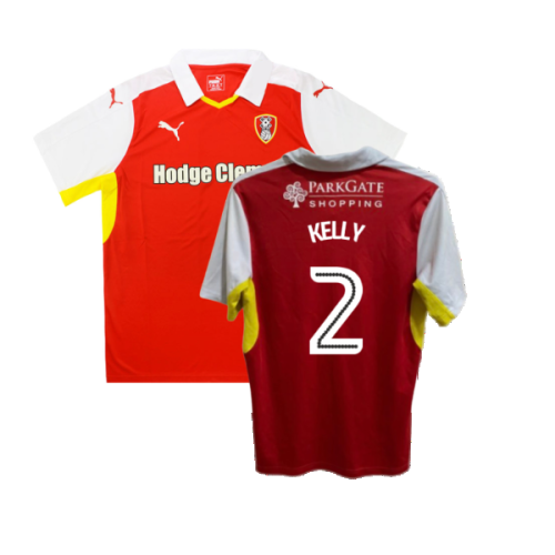 Rotherham 2016-17 Home Shirt ((Good) XL) (Kelly 2)