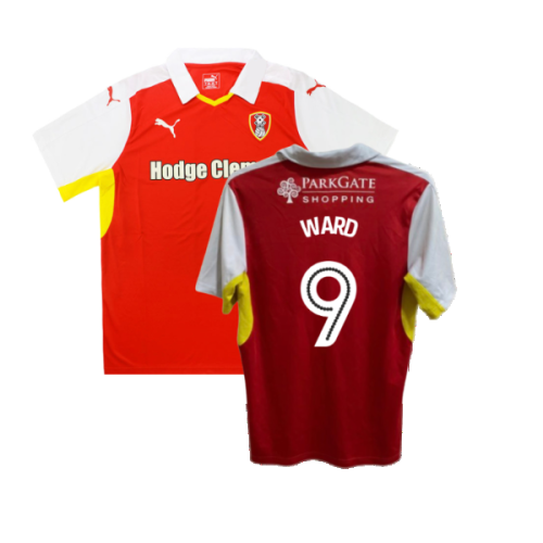 Rotherham 2016-17 Home Shirt ((Good) XL) (Ward 9)
