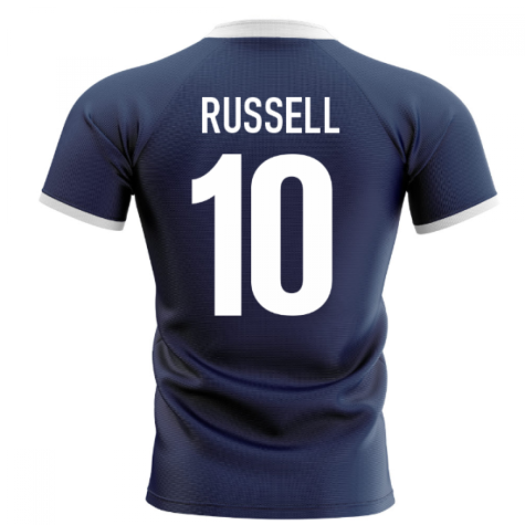 2023-2024 Scotland Flag Concept Rugby Shirt (Russell 10)