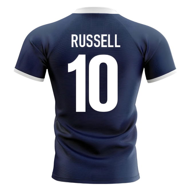 2025-2026 Scotland Flag Concept Rugby Shirt (Russell 10)