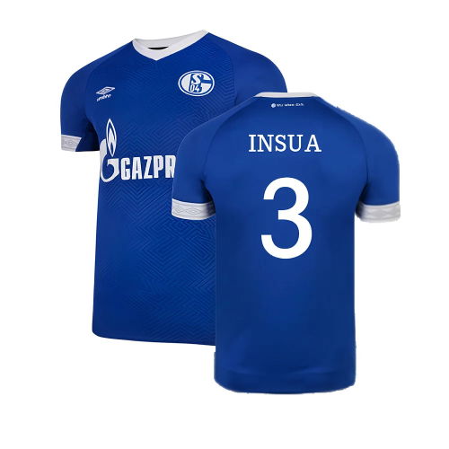 Schalke 2018-19 Home Shirt ((Mint) XXL) (Insua 3)