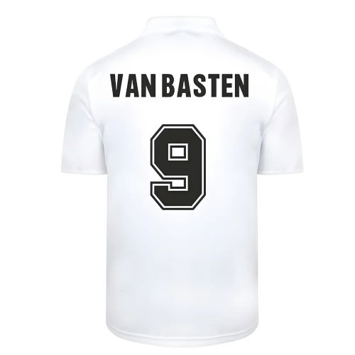 Score Draw Ac Milan 1988 Away Retro Football Shirt (VAN BASTEN 9)