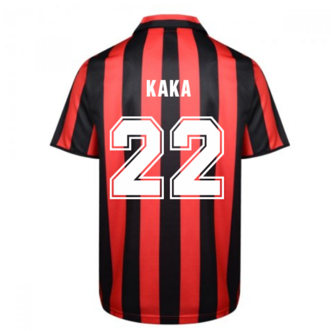 Score Draw Ac Milan 1988 Retro Football Shirt (KAKA 22)