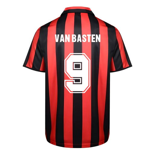 Score Draw Ac Milan 1988 Retro Football Shirt (VAN BASTEN 9) Score Draw Ac Milan 1988 Retro Football Shirt (VAN BASTEN 9)