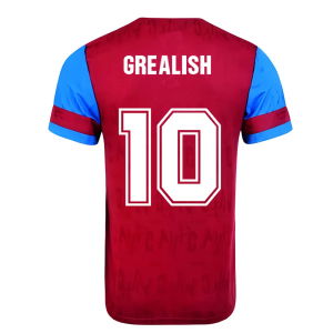 Score Draw Aston Villa 1992 Retro Football Shirt