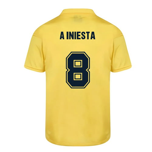 Score Draw Barcelona 1982 Away Shirt (A INIESTA 8)