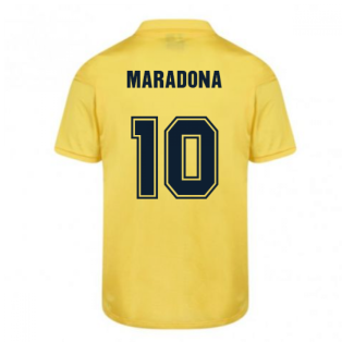 Score Draw Barcelona 1982 Away Shirt (Maradona 10)