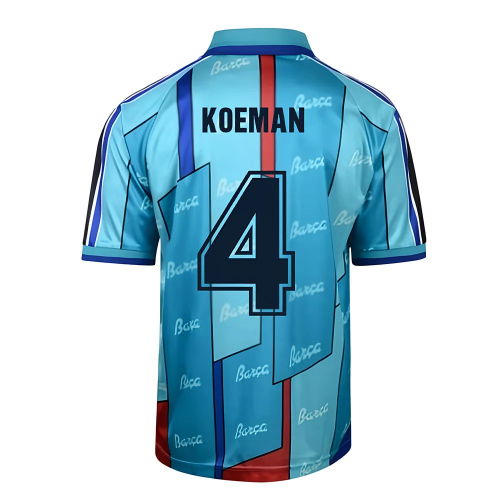 Score Draw Barcelona 1997 ECWC Final Retro Football Shirt (KOEMAN 4) Score Draw Barcelona 1997 ECWC Final Retro Football Shirt (KOEMAN 4)