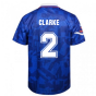 Score Draw Chelsea 1992 Retro Football Shirt (Clarke 2)