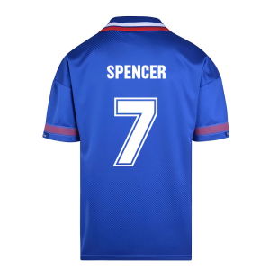 Score Draw Chelsea 1994 Retro Football Shirt (Spencer 7)