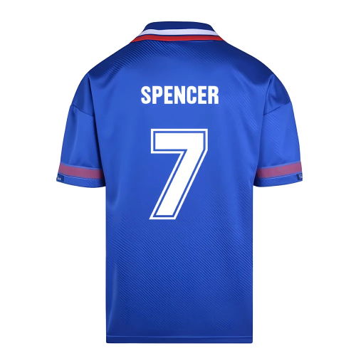 Score Draw Chelsea 1994 Retro Football Shirt (Spencer 7)
