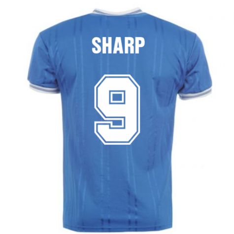 Score Draw Everton 1984 Home Shirt (Sharp 9)