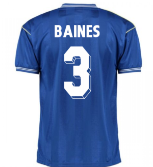 Score Draw Everton 1986 Home Shirt (BAINES 3)