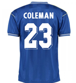 Score Draw Everton 1986 Home Shirt (COLEMAN 23)