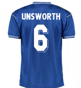 Score Draw Everton 1986 Home Shirt (UNSWORTH 6)