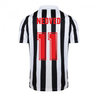 Score Draw Juventus 1984 Retro Football Shirt (NEDVED 11)