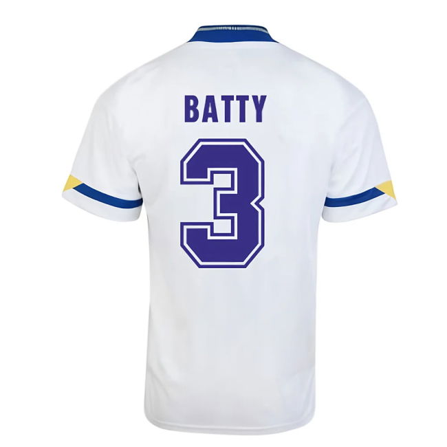 Score Draw Leeds United 1992 Home Shirt (Batty 4)